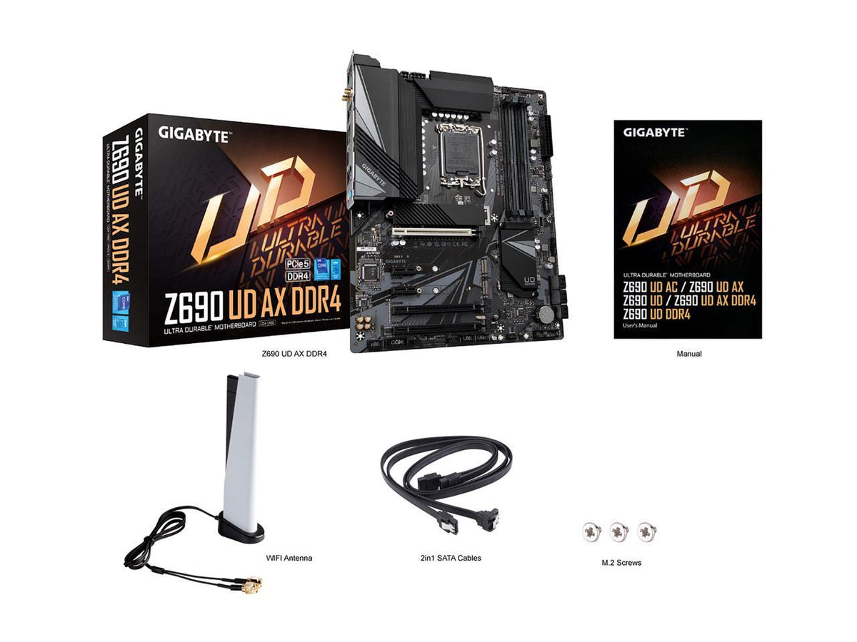 【訳有り品】GIGABYTE Z690 UD AX DDR4 ギガバイト Z690 UD AX DDR4 (rev. 1.x) Key Features | Motherboard