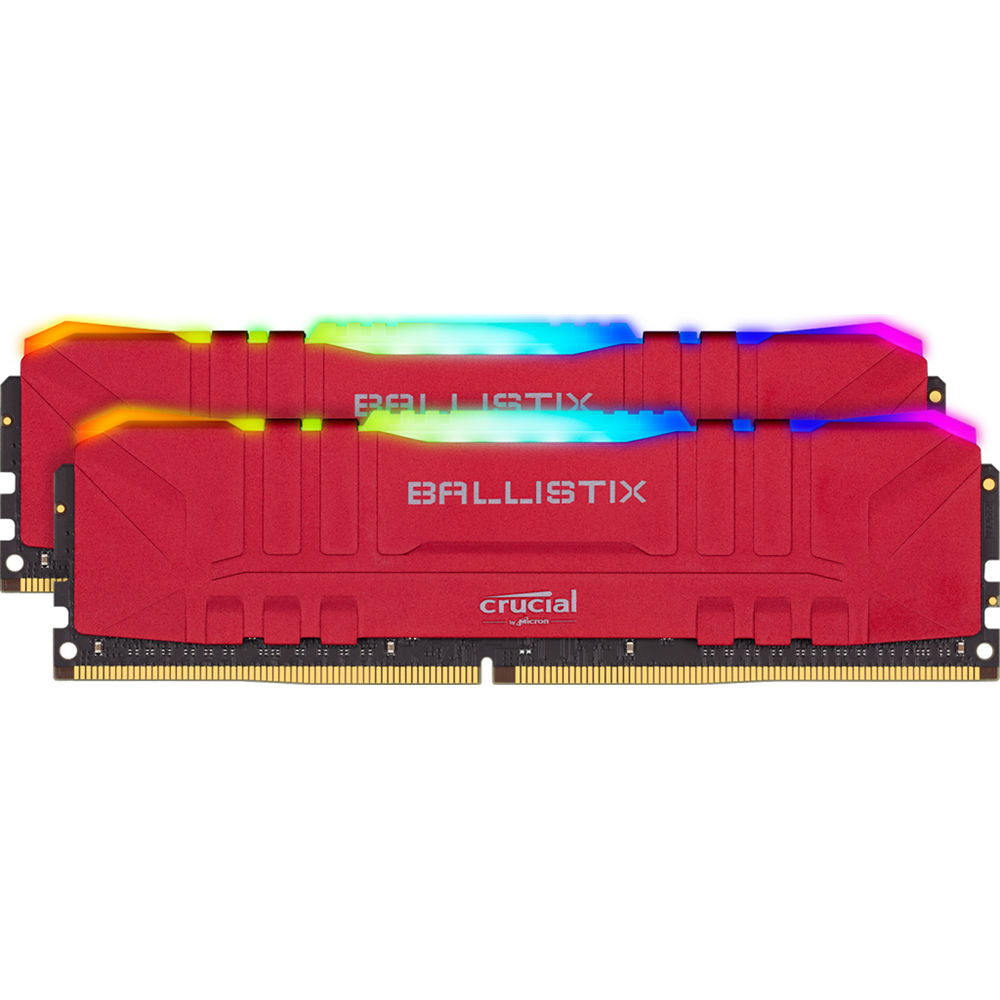Crucial Ballistix Red 16GB DDR4 3000MHz RGB (8GBx2) – AlHamlan Store