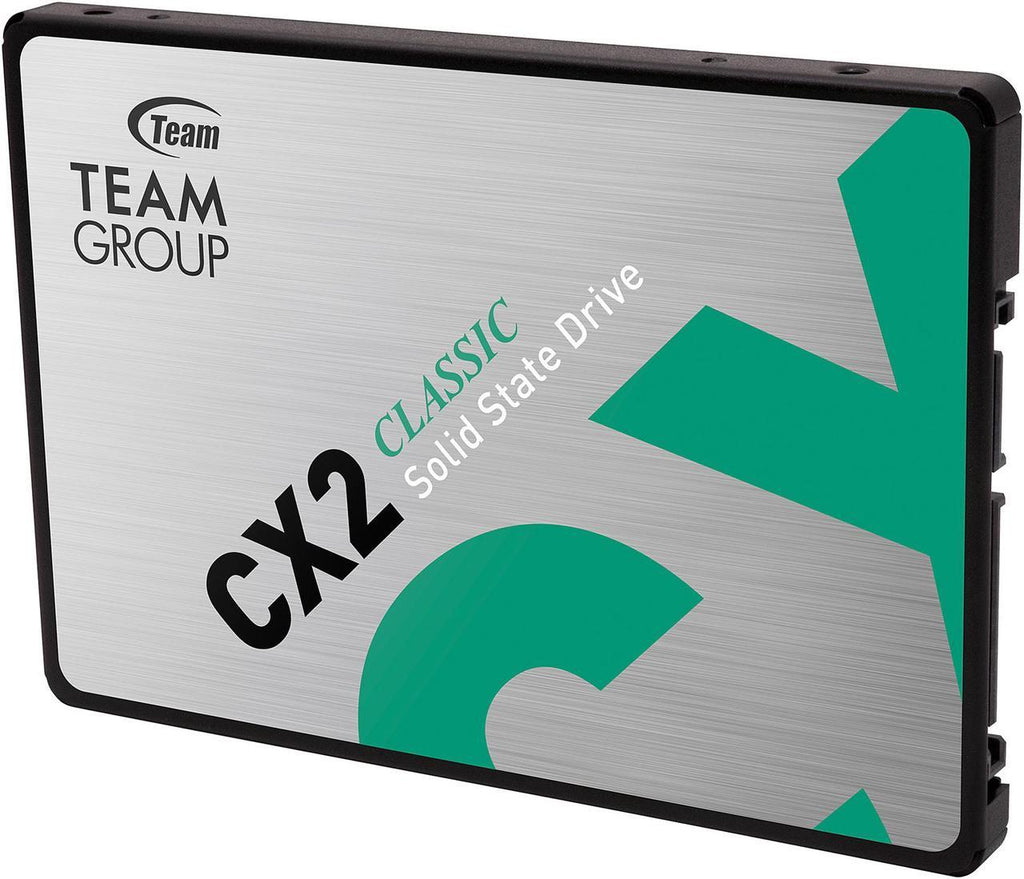 محرك الأقراص ذو الحالة الصلبة الداخلي Team Group CX2 مقاس 2.5 بوصة سعة 512 جيجابايت SATA III 3D NAND (SSD) T253X6512G0C101 / Team Group CX2 2.5