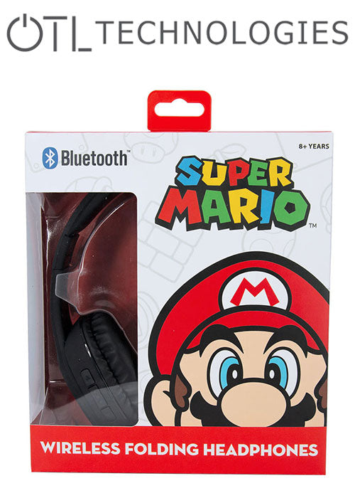 OTL Super Mario Bluetooth Tween Headphone / سماعة رأس بلوتوث OTL سوبر ماريو للمراهقين