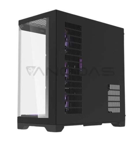 DarkFlash Aigo FT418 Pro Mid Tower Case  - Black (with 7 ARGB Fans) | علبة DarkFlash Aigo FT418 Pro متوسطة الحجم - سوداء (مع 7 مراوح ARGB)
