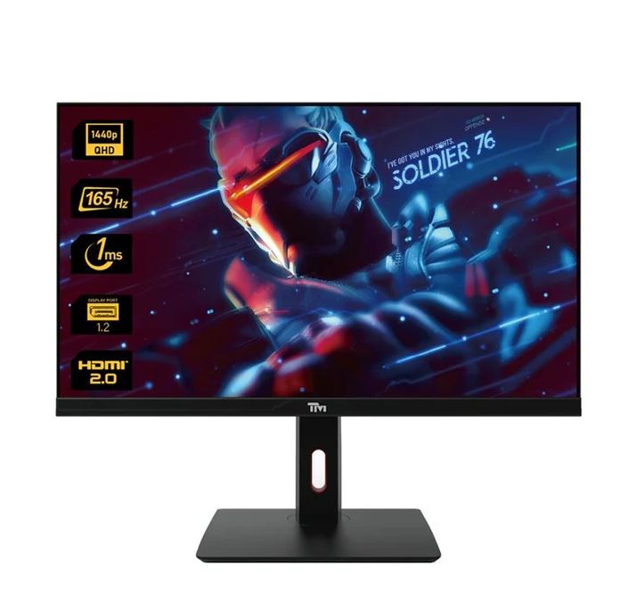 شاشة ألعاب Twisted Minds مقاس 27 بوصة QHD، 165 هرتز، 1 مللي ثانية، HDMI 2.0، لوحة IPS / Twisted Minds 27'' QHD, 165Hz, 1ms, HDMI 2.0, IPS Panel Gaming Monitor