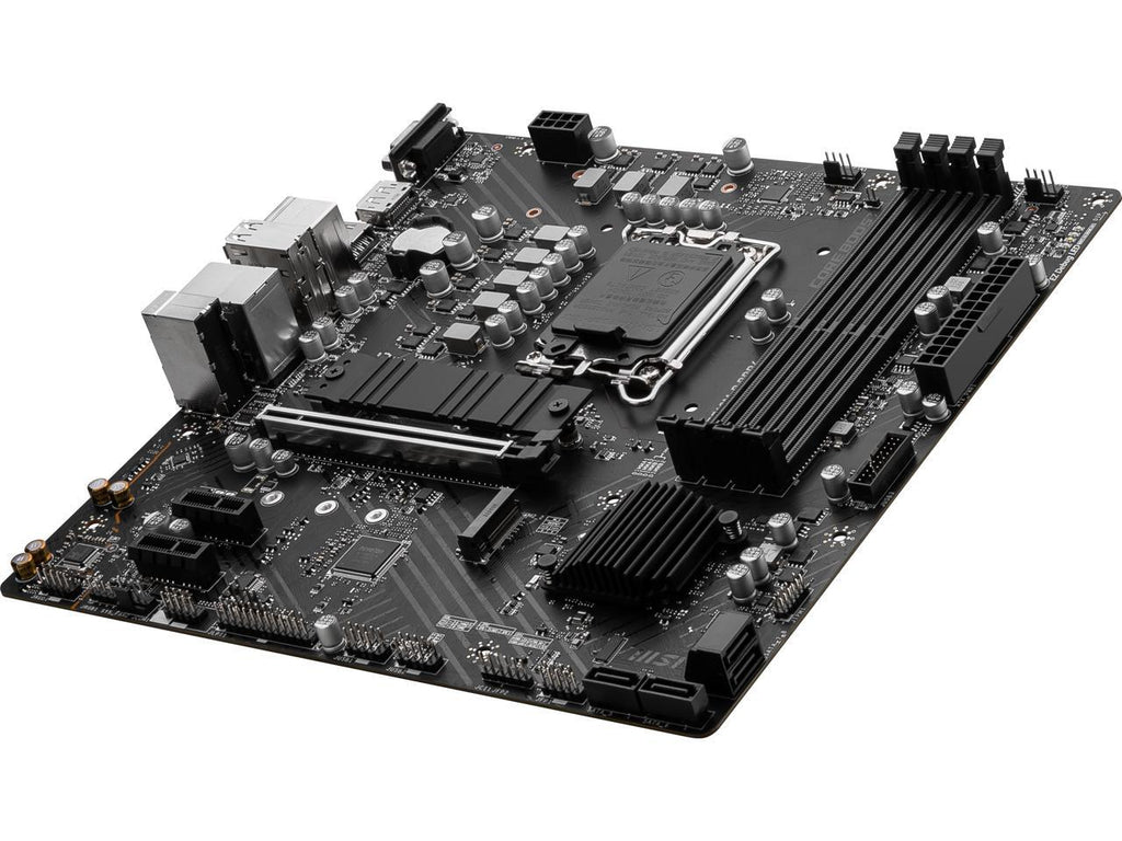 MSI PRO B760M-P DDR4 LGA 1700 Intel B760 SATA 6Gb/s Micro ATX Motherboard