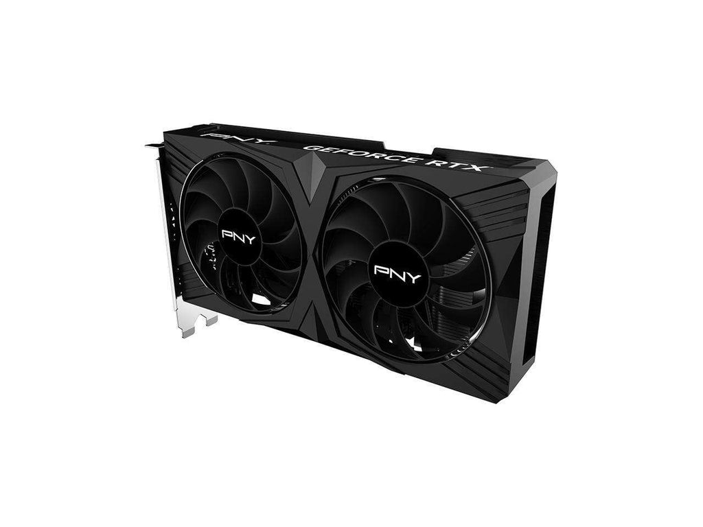 PNY GeForce RTX 4060 8GB VERTO Dual Fan Graphics Card DLSS 3 / بطاقة رسومات بي إن واي جي فورس RTX 4060 سعة 8 جيجابايت فيرتو بمروحة مزدوجة DLSS 3