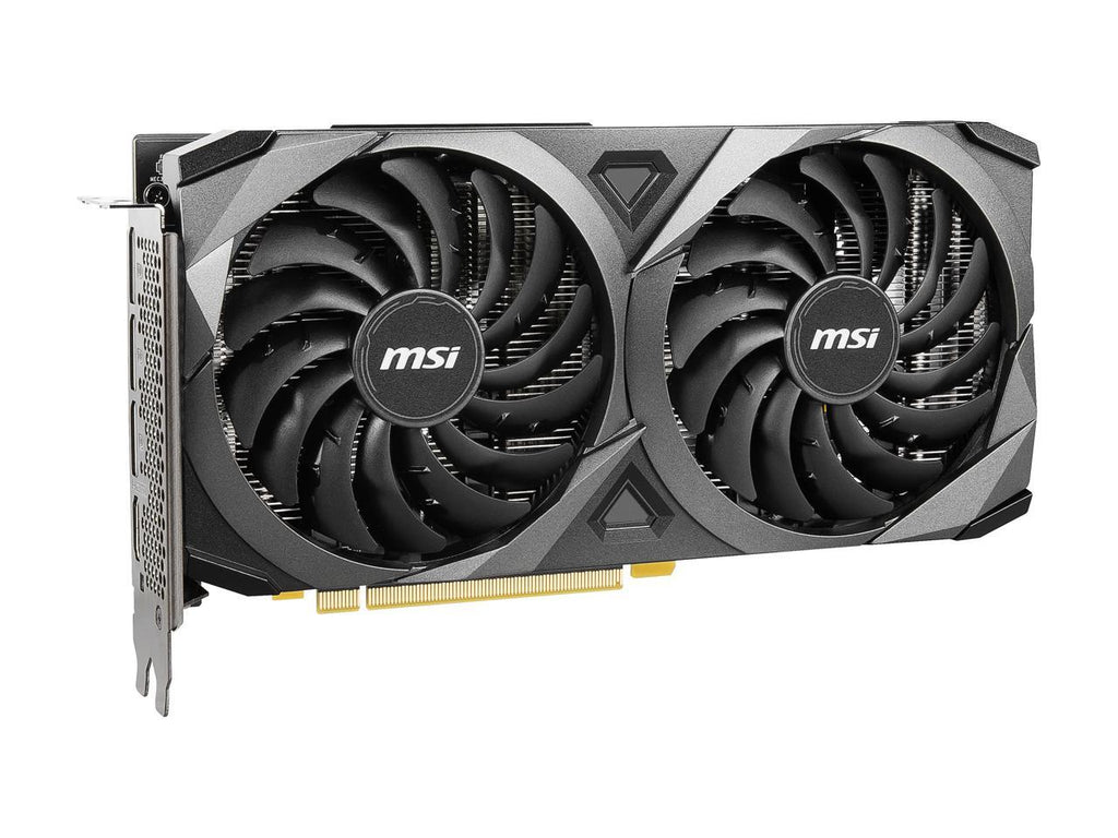 MSI Ventus GeForce RTX 3060 12GB GDDR6 PCI Express 4.0 Video Card RTX 3060 Ventus 2X 12G OC