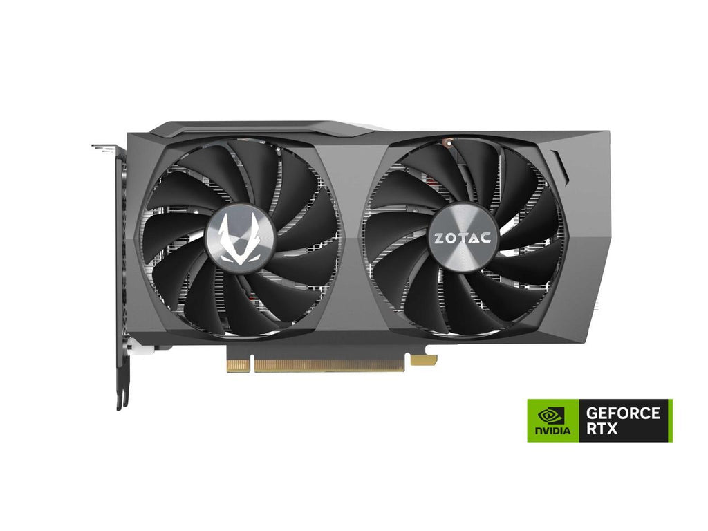 ZOTAC GAMING GeForce RTX 3060 8GB Twin Edge GDDR6 128-bit 15 Gbps PCIE 4.0 Gaming Graphics Card, IceStorm 2.0 Cooling, Active Fan Control, FREEZE fan stop