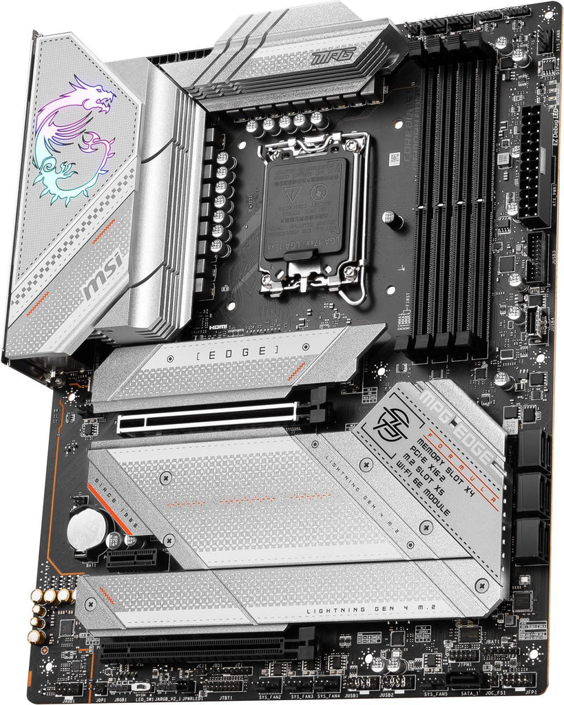 لوحة أم MSI MPG Z790 EDGE WIFI LGA 1700 Intel Z790 SATA 6Gb/s DDR5 ATX / لوحة أم MSI MPG Z790 EDGE WIFI LGA 1700 Intel Z790 SATA 6Gb/s DDR5 ATX