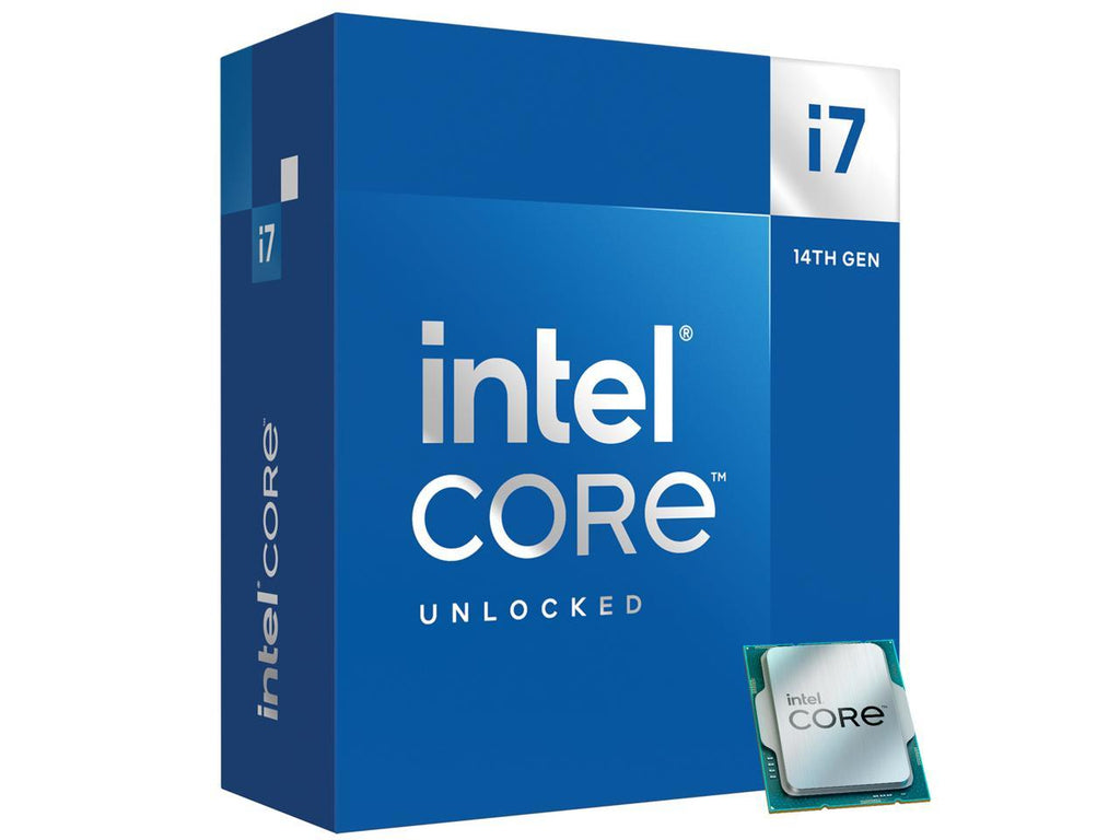Intel Core i7-14700K - Core i7 14th Gen 20-Core (8P+12E) LGA 1700 125W Intel UHD Graphics 770 Processor - Boxed