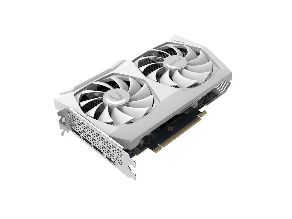 ZOTAC GAMING GeForce RTX 3060 AMP White Edition 12GB GDDR6 192-bit 15 Gbps PCIE 4.0 Gaming Graphics Card, IceStorm 2.0 Cooling, Active Fan Control, FREEZE Fan Stop ZT-A30600F-10P