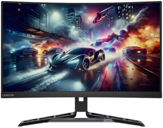 Lenovo Legion R27qc-30 27-inch VA Curved QHD 180Hz Gaming Monitor / شاشة ألعاب Lenovo Legion R27qc-30 مقاس 27 بوصة بتقنية VA منحنية ودقة QHD ومعدل تحديث 180 هرتز