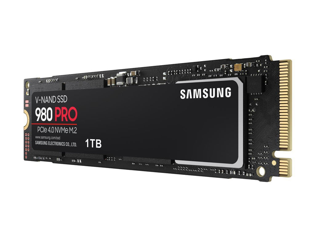 SAMSUNG 980 PRO M.2 2280 1TB PCI-Express Gen 4.0 x4, NVMe 1.3c Samsung V-NAND 3-bit MLC Internal Solid State Drive (SSD)