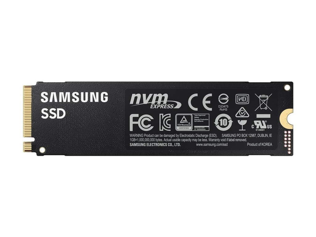 SAMSUNG 980 PRO SSD 2TB, PCIe 4.0 M.2 2280, Speeds Up-to 6,400MB/s Best for High End Computing, Gaming, and Heavy Duty Workstations (MZV8P2T0B/AM)