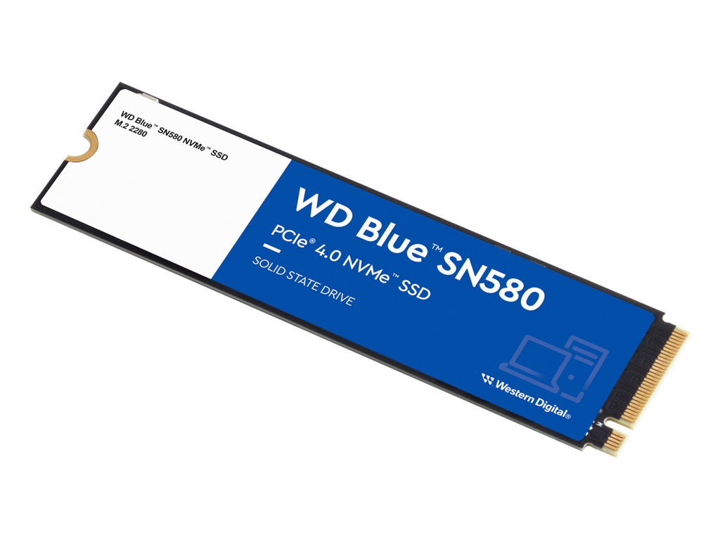 Western Digital WD_Blue SN580 M.2 2280 1TB PCI-Express 4.0 x4 TLC Internal Solid State Drive (SSD) WDS100T3B0E