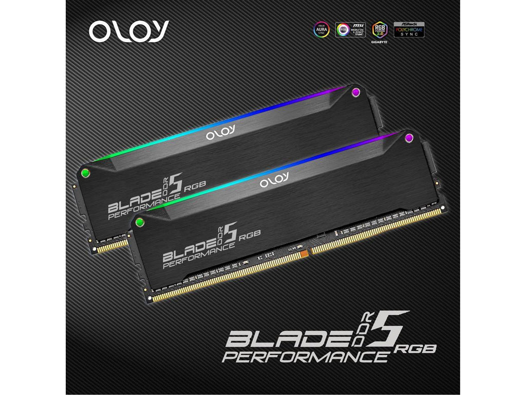 OLOy Blade RGB (OLOY) 32GB (2 x 16GB) 288-Pin PC RAM DDR5 6400 (PC5 51200)