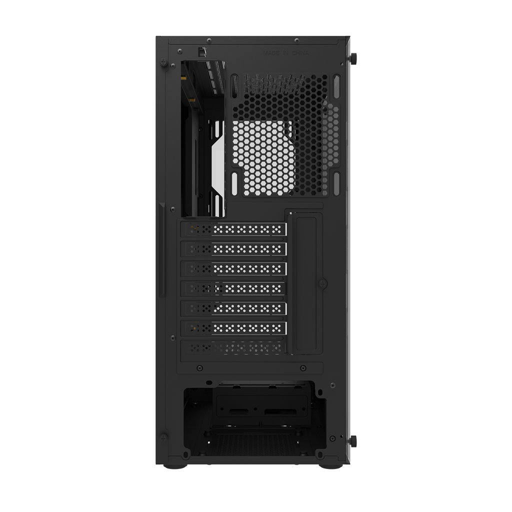 DARKFLASH DK352 Plus ATX PC Case - Black (4 ARGB Fans) | علبة كمبيوتر DARKFLASH DK352 Plus ATX - سوداء (4 مراوح ARGB)