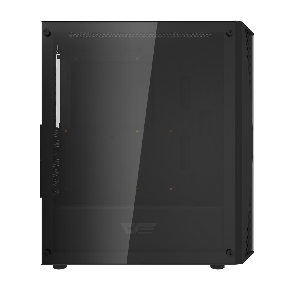 DARKFLASH DK352 Plus ATX PC Case - Black (4 ARGB Fans) | علبة كمبيوتر DARKFLASH DK352 Plus ATX - سوداء (4 مراوح ARGB)