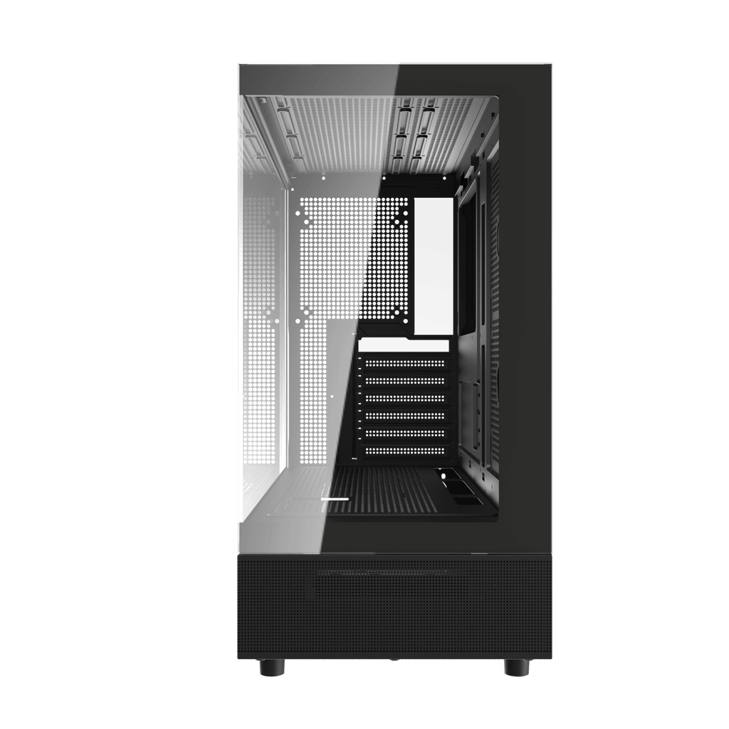 DARKFLASH DPX90 ATX PC Case - Black (WITH 3 ARGB FAN) | علبة كمبيوتر DARKFLASH DPX90 ATX - سوداء (مع 3 مراوح ARGB)