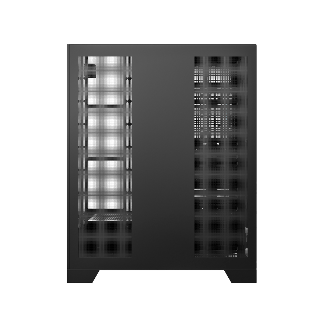 DARKFLASH DY450L Pro ATX PC Case - Black (WITH 4 RGB FAN) | علبة كمبيوتر DARKFLASH DY450L Pro ATX - أسود (مع 4 مراوح RGB)