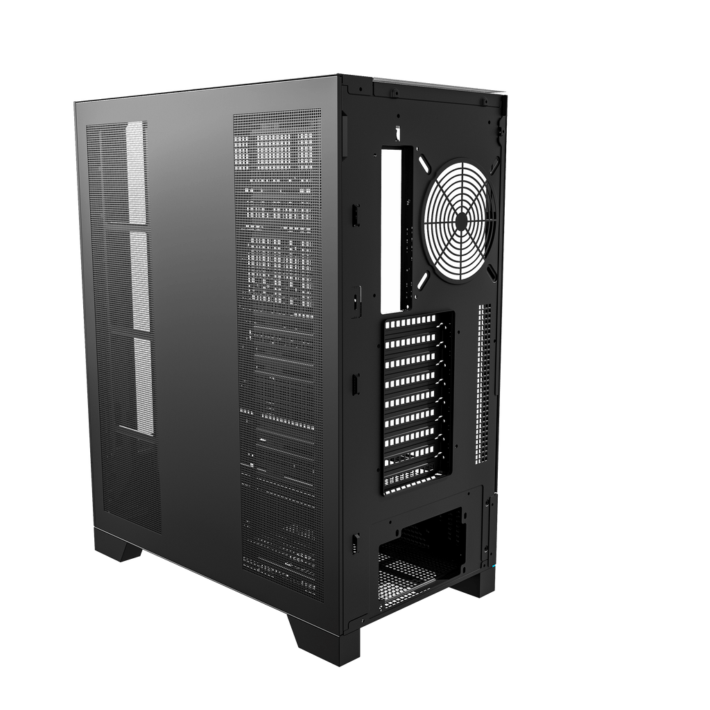 DARKFLASH DY450L Pro ATX PC Case - Black (WITH 4 RGB FAN) | علبة كمبيوتر DARKFLASH DY450L Pro ATX - أسود (مع 4 مراوح RGB)