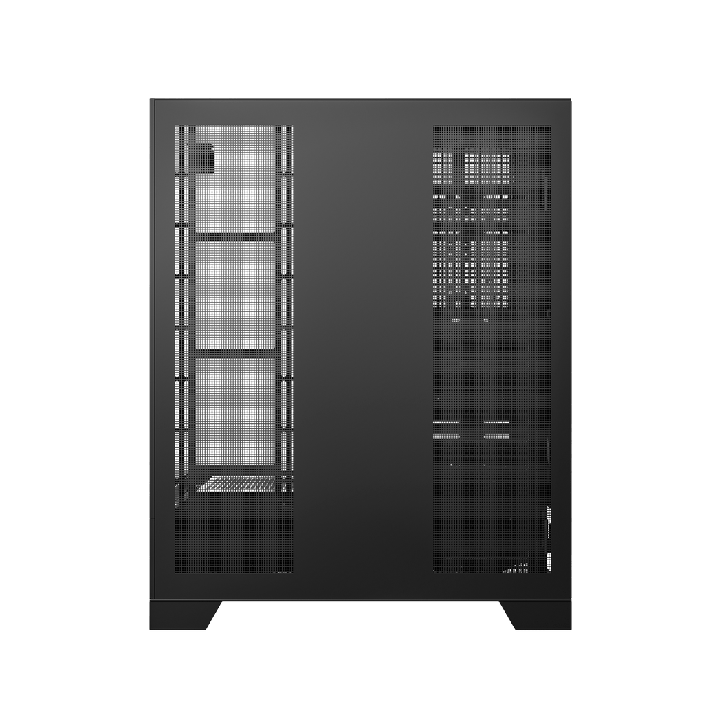 DARKFLASH DY450L Pro ATX PC Case - Black (WITH 4 RGB FAN) | علبة كمبيوتر DARKFLASH DY450L Pro ATX - أسود (مع 4 مراوح RGB)