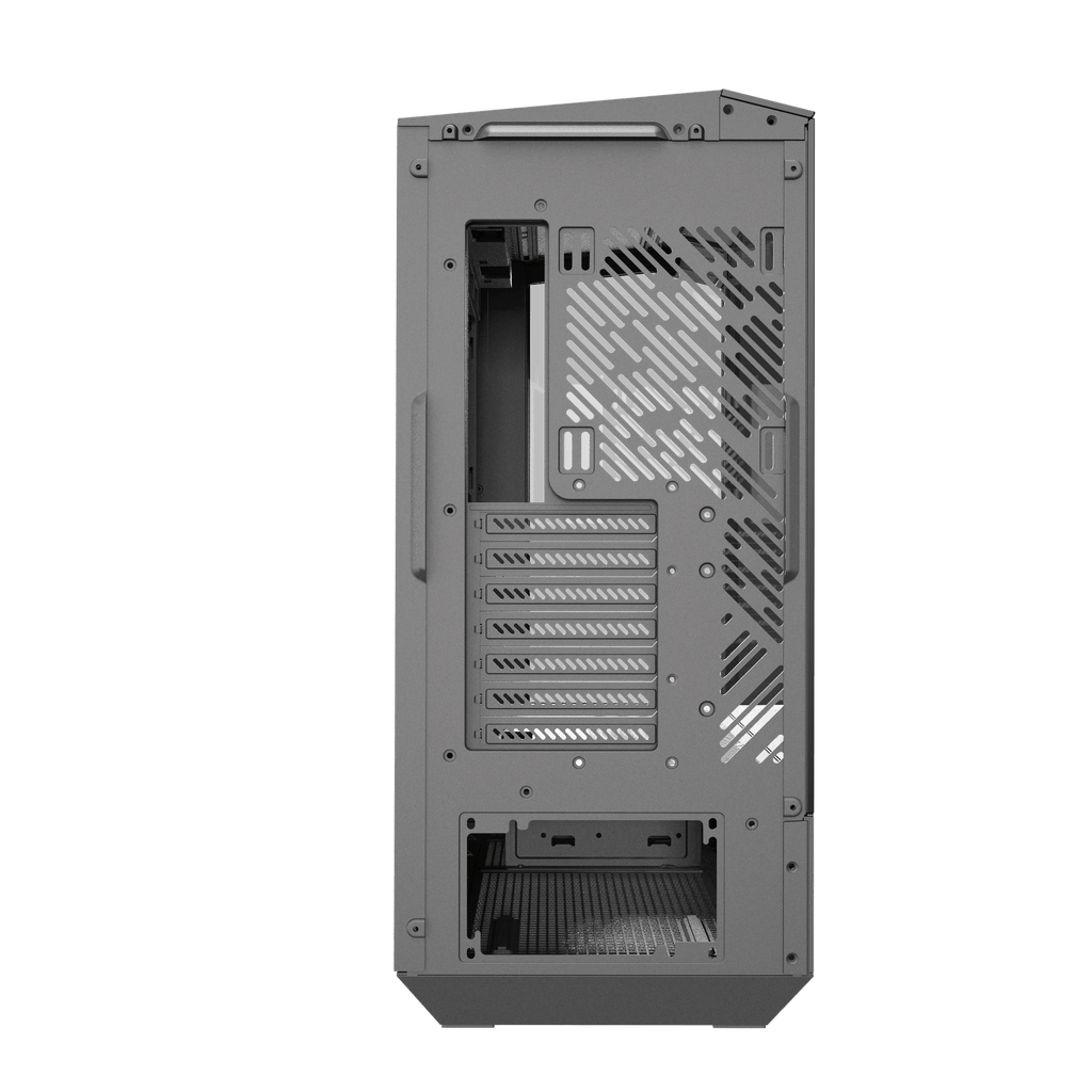 DARKFLASH DY460 ATX PC Case - Black (WITH 4 ARGB FAN) | علبة كمبيوتر DARKFLASH DY460 ATX - سوداء (مع 4 مراوح ARGB)