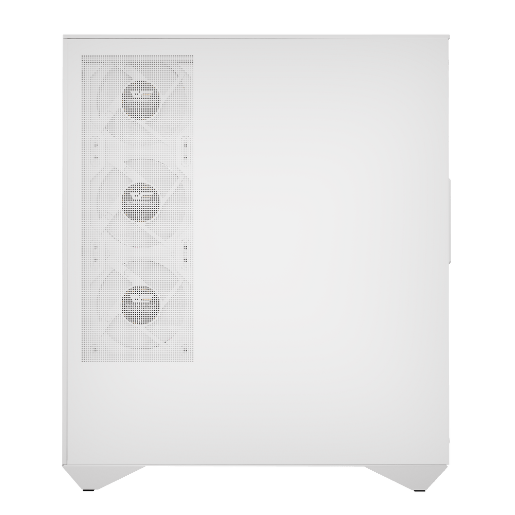 DARKFLASH DY460 ATX PC Case - White (WITH 4 ARGB FAN) | علبة كمبيوتر DARKFLASH DY460 ATX - بيضاء (مع 4 مراوح ARGB)