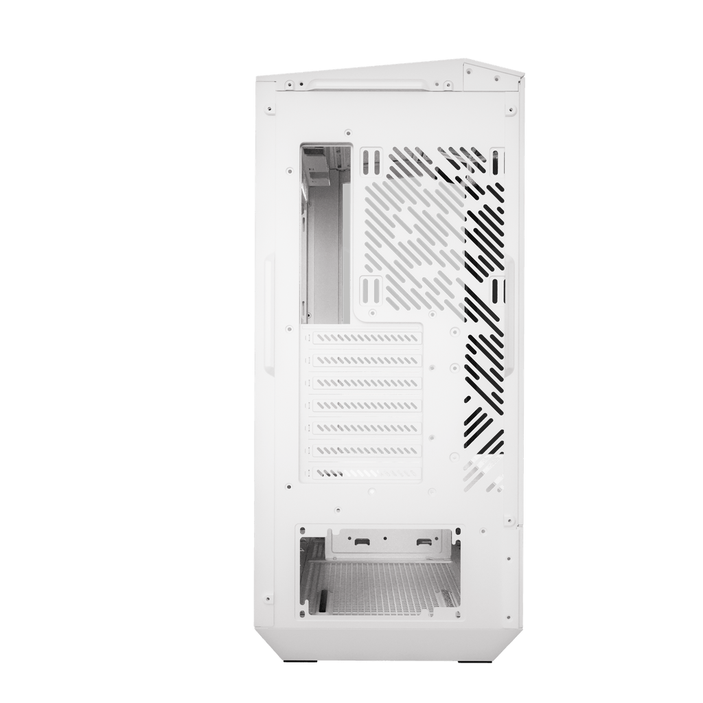 DARKFLASH DY460 ATX PC Case - White (WITH 4 ARGB FAN) | علبة كمبيوتر DARKFLASH DY460 ATX - بيضاء (مع 4 مراوح ARGB)