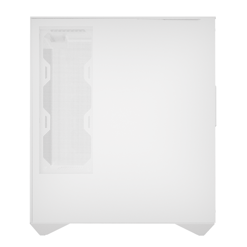 DARKFLASH DY460 ATX PC Case - White (WITH 4 ARGB FAN) | علبة كمبيوتر DARKFLASH DY460 ATX - بيضاء (مع 4 مراوح ARGB)