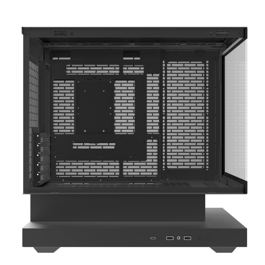 DARKFLASH FLOATRON F1 M-ATX PC Case - Black  (WITH 6 ARGB FAN) | علبة كمبيوتر DARKFLASH FLOATRON F1 M-ATX - سوداء (مع 6 مراوح ARGB)