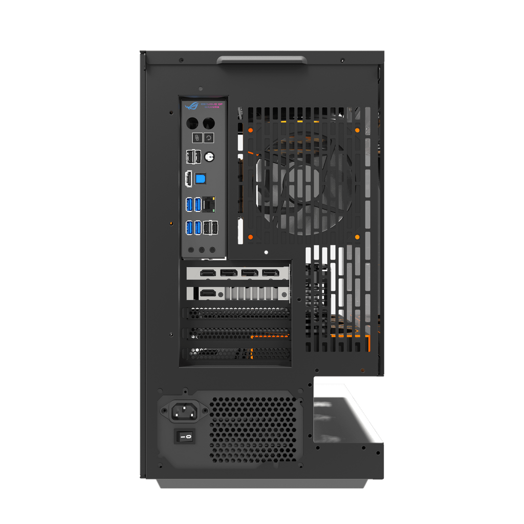 DARKFLASH FLOATRON F1 M-ATX PC Case - White (WITH 6 ARGB FAN) | علبة كمبيوتر DARKFLASH FLOATRON F1 M-ATX - بيضاء (مع 6 مراوح ARGB)