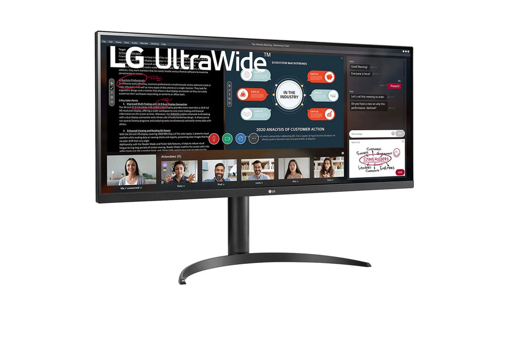 LG 34 (86.7cm) 21:9 UltraWide™ Full HD IPS Monitor with AMD FreeSync™