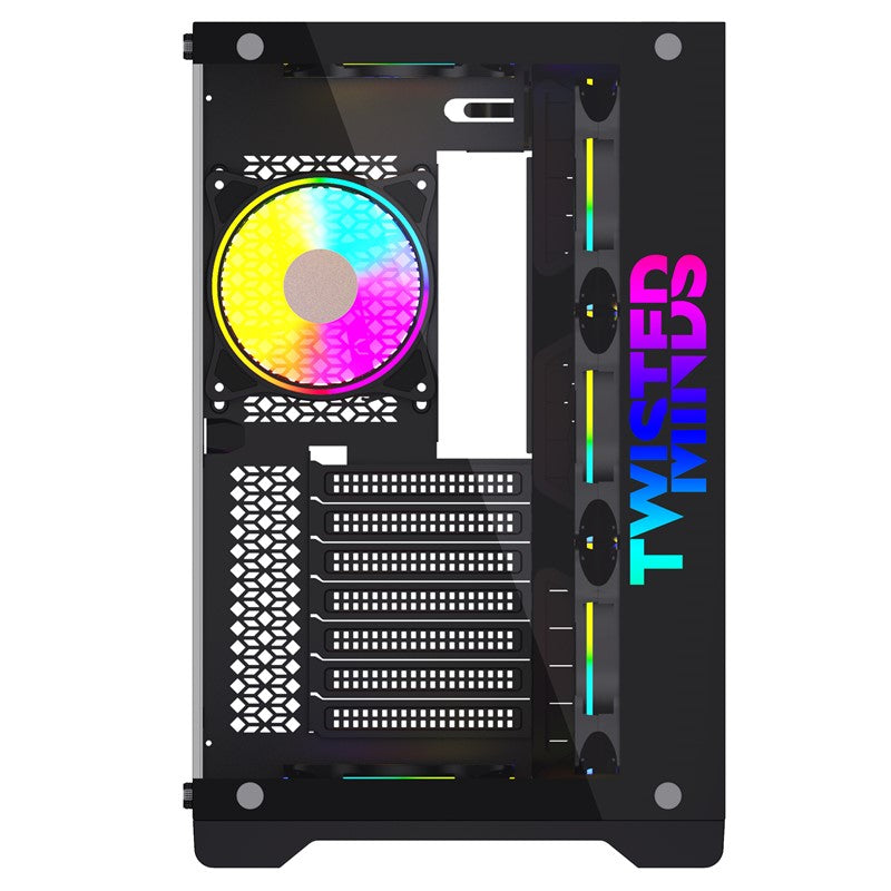 Twisted Minds Bullet-07 Mid Tower Gaming Case - Black