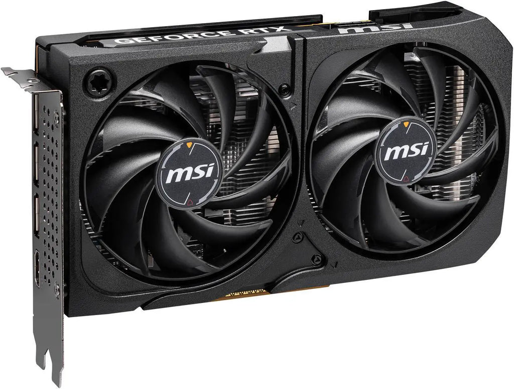 MSI SHADOW GeForce RTX 5060 8GB GDDR7 PCI Express 5.0 x 16 (use x8) Graphics Card RTX 5060 8G SHADOW 2X OC | بطاقة رسومات MSI SHADOW GeForce RTX 5060 سعة 8 جيجابايت GDDR7