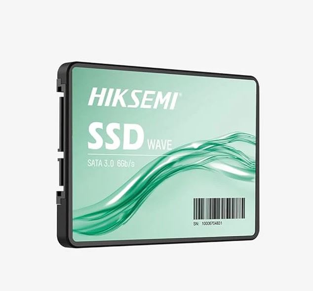 HIKSEMI 512GB WAVE SATA 3.0 6GB/S SSD / قرص تخزين SSD HIKSEMI WAVE SATA 3.0 بسعة 512 جيجابايت وسرعة 6 جيجابايت/ثانية