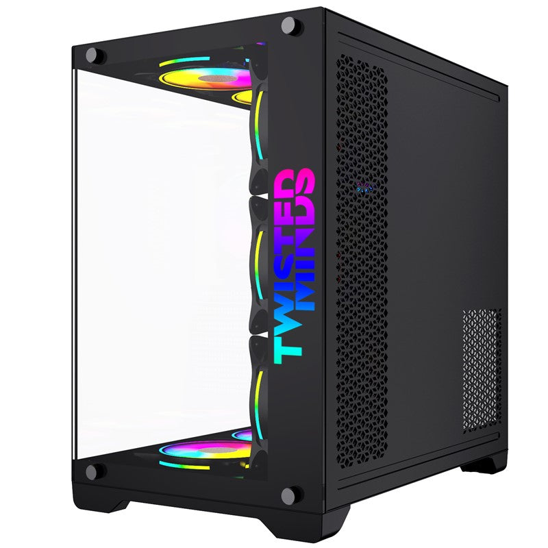 Twisted Minds Bullet-07 Mid Tower Gaming Case - Black
