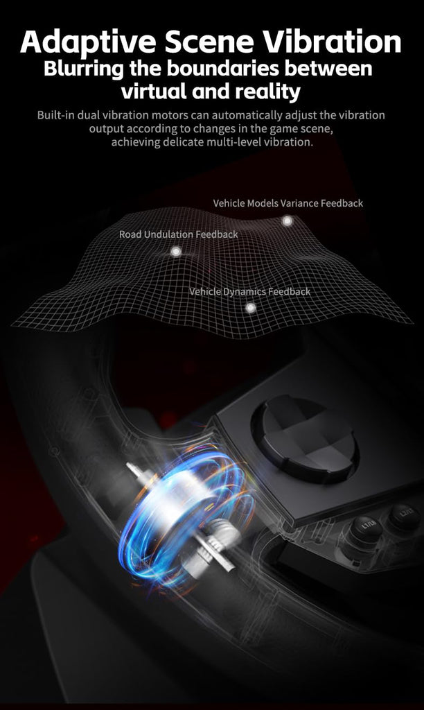 PXN V9 Gen2 gaming Racing Wheel With magnetic Pedals and Shifter 270/900° Dual-Vibration Driver free / عجلة سباق PXN V9 Gen2 للألعاب مع دواسات مغناطيسية ومغير سرعة 270/900 درجة بدون سائق مع اهتزاز مزدوج