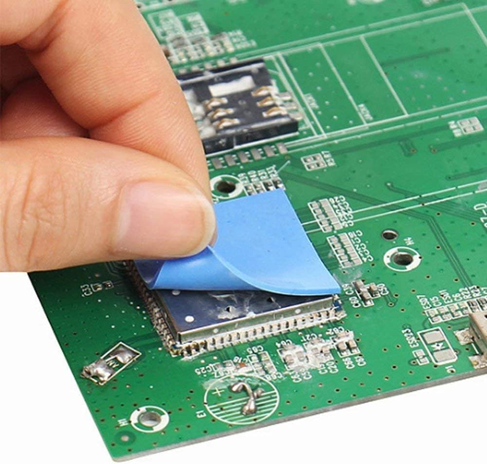 New Thermal pad 100x100X0.75mm GPU CPU Laptop Heatsink Cooling thermal Pads Motherboard Silicone Grease Pad термопрокладка 6.0W/mK