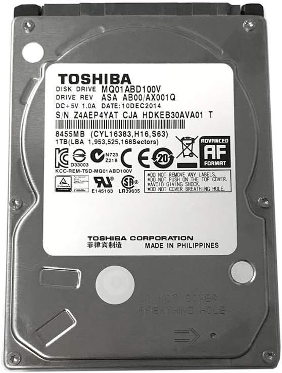 Toshiba 1TB 2.5 inch HDD