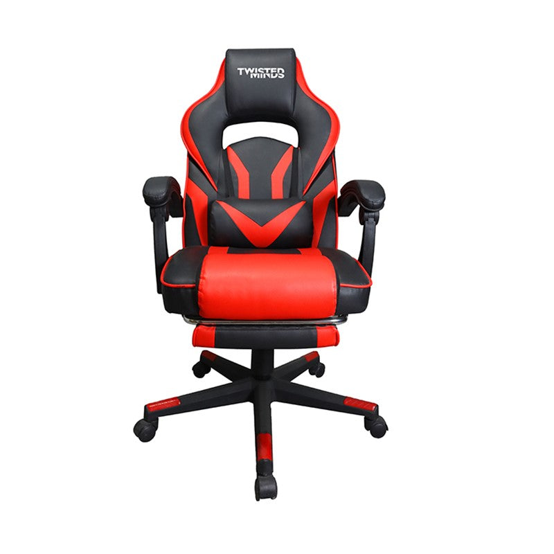 Twisted Minds Vintage Flip-up Series Gaming Chair - Red