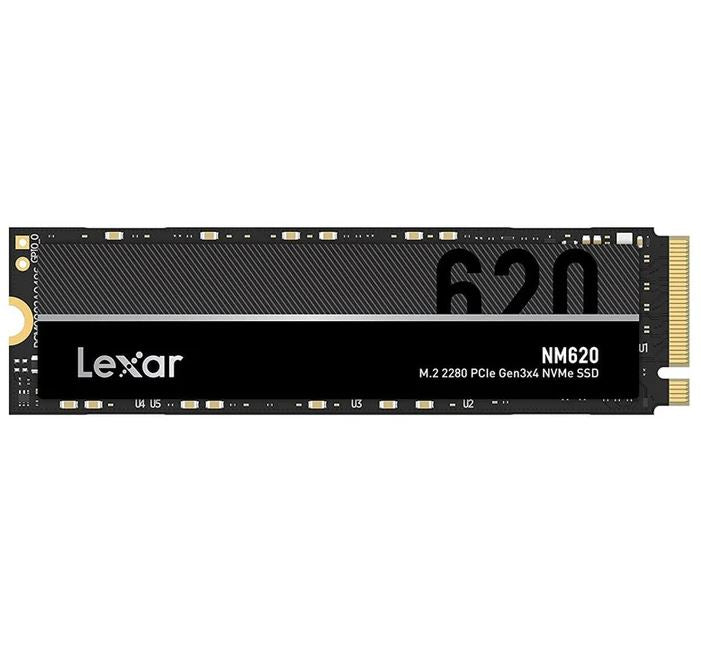 ليكسر NM620 512GB M.2 2280 PCIe Gen3x4 NVMe SSD داخلي / Lexar NM620 512GB M.2 2280 PCIe Gen3x4 NVMe Internal SSD