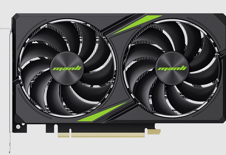 Manli Nebula GeForce RTX 5060 8GB GDDR7 / بطاقة رسومات مانلي نيبولا جي فورس RTX 5060 سعة 8 جيجابايت GDDR7