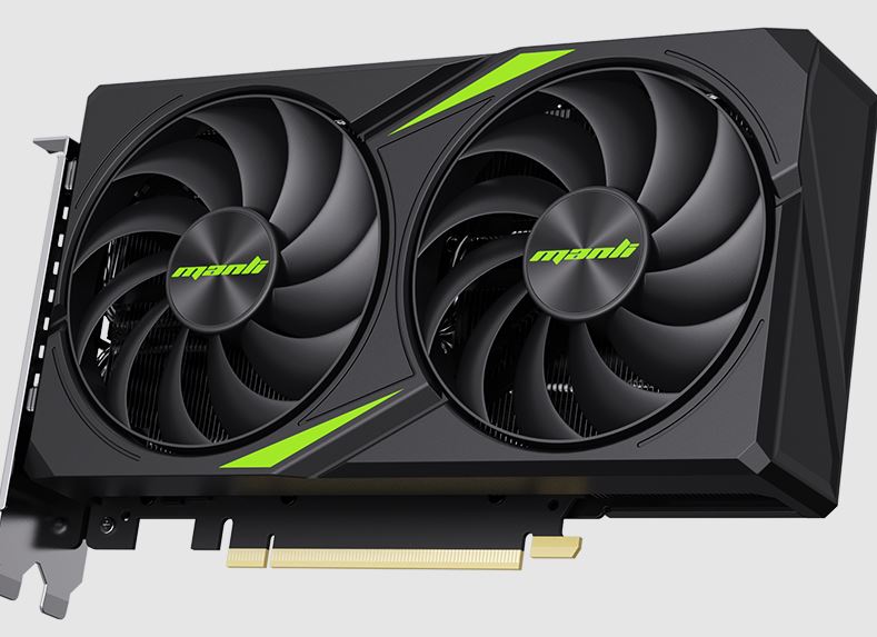 Manli Nebula GeForce RTX 5060 8GB GDDR7 / بطاقة رسومات مانلي نيبولا جي فورس RTX 5060 سعة 8 جيجابايت GDDR7