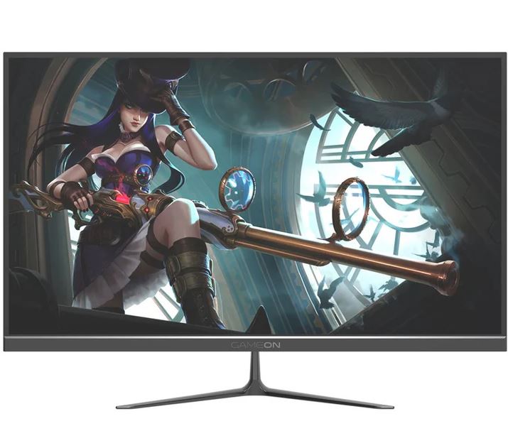 شاشة ألعاب GAMEON GOES27FHD120IPS مقاس 27 بوصة بدقة FHD، وتردد 120 هرتز، ووقت استجابة 0.5 مللي ثانية، ومنفذ HDMI 2.1، وتقنية IPS (تدعم PS5)/GAMEON GOES27FHD120IPS 27