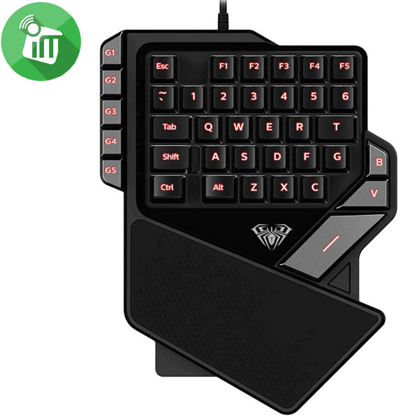 AULA K2 One-Hand Wired Mechanical Gaming Keyboard