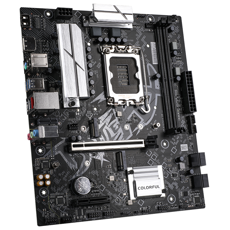 BATTLE-AX B760M-K DDR5 V21A, Colorful M-ATX Gaming Motherboard | لوحة أم BATTLE-AX B760M-K DDR5 V21A، ملونة، من نوع M-ATX، مخصصة للألعاب