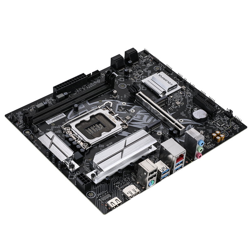 BATTLE-AX B760M-K DDR5 V21A, Colorful M-ATX Gaming Motherboard | لوحة أم BATTLE-AX B760M-K DDR5 V21A، ملونة، من نوع M-ATX، مخصصة للألعاب