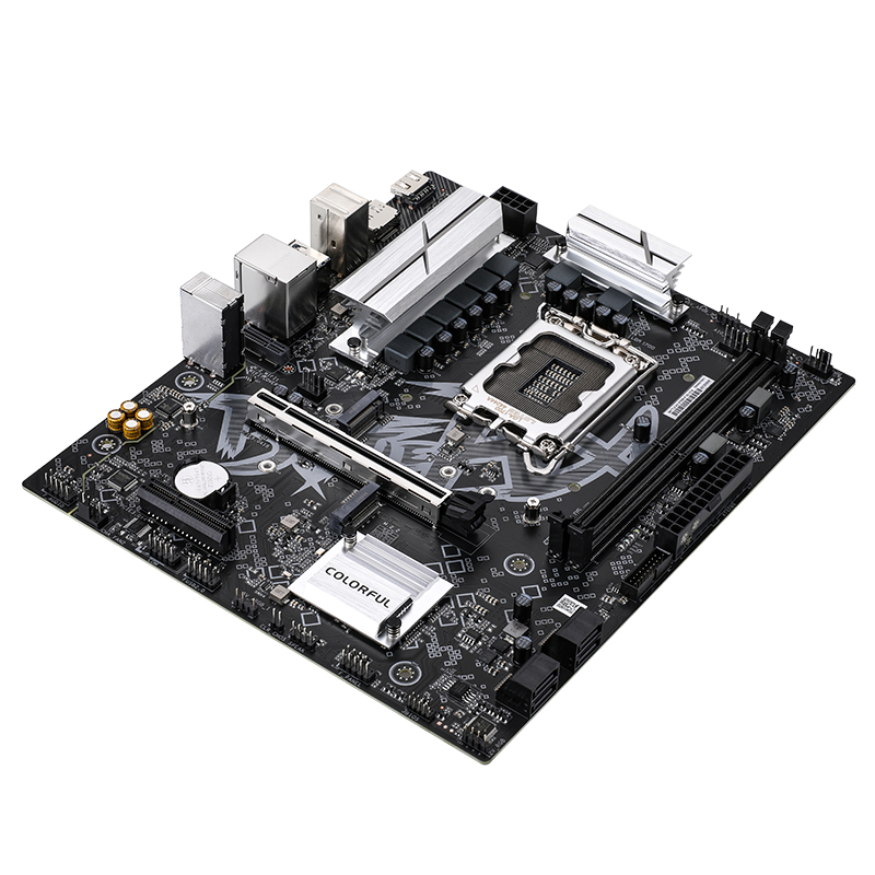 BATTLE-AX B760M-K DDR5 V21A, Colorful M-ATX Gaming Motherboard | لوحة أم BATTLE-AX B760M-K DDR5 V21A، ملونة، من نوع M-ATX، مخصصة للألعاب