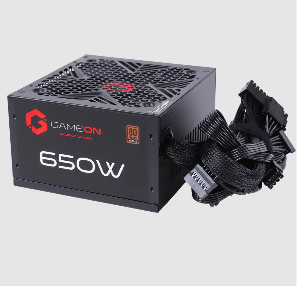 GAMEON - SPY2 ATX 650 WATTS 80 PLUS BRONZE Value Gaming Power Supply