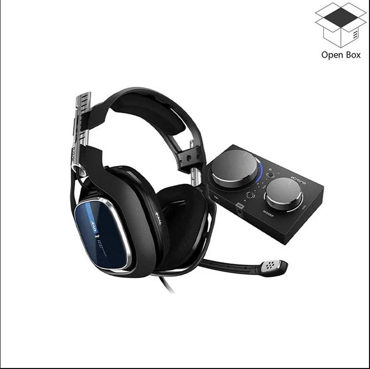 Astro A40 TR HEADSET + MixAmp Pro TR Wired Gaming Headset, PS5/PS4/PC (Open Box) / سماعة الرأس Astro A40 TR + سماعة الألعاب السلكية MixAmp Pro TR لأجهزة PS5/PS4/PC (صندوق مفتوح)