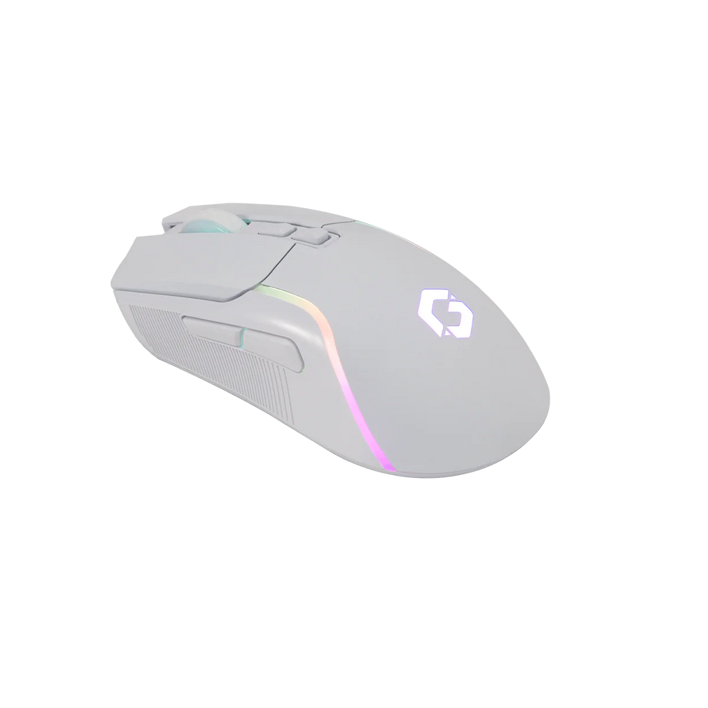 GAMEON VIPER XA All-In-One Artic Series Gaming Bundle (Mechanical Keyboard, Headset, Mouse & Mousepad) White | مجموعة ألعاب GAMEON VIPER XA الكل في واحد من سلسلة Artic (لوحة مفاتيح ميكانيكية، سماعة رأس، ماوس ولوحة ماوس)